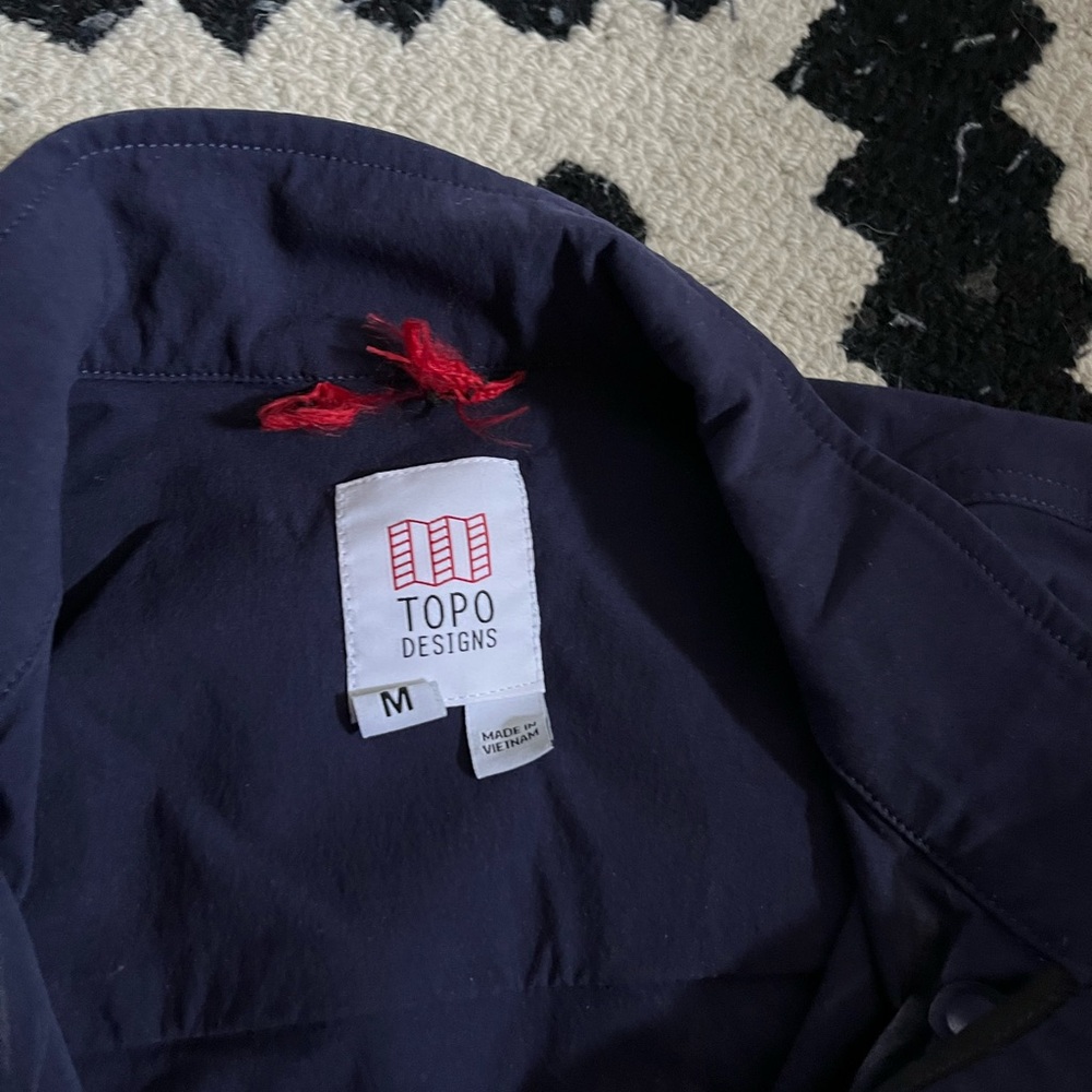 Topo Designs Dark Blue Outerwear